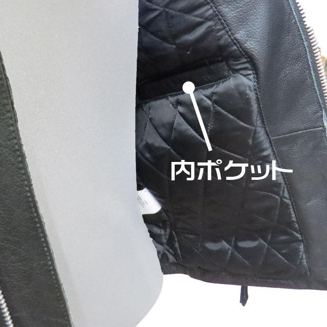 HEAVY レザー　本革　シングルライダース　XL 【新品未使用】 HEAVY 送料無料 ソフトバッファローシングルライダースジャケット 革