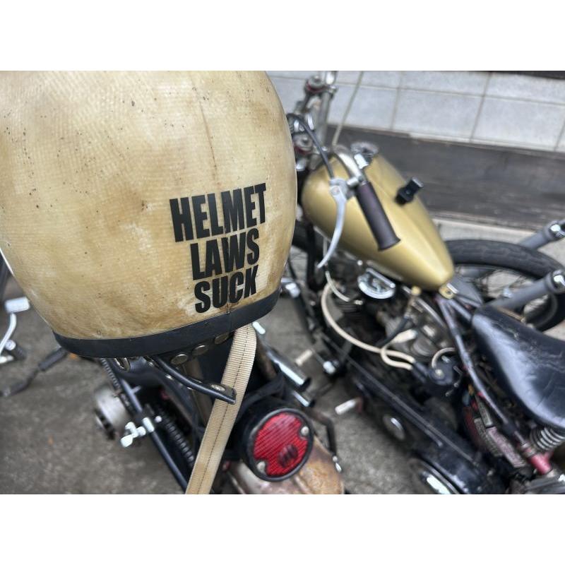 オーシャンビートル HELMET LAWS SUCK ステッカー [hls-stc] 抜き型
