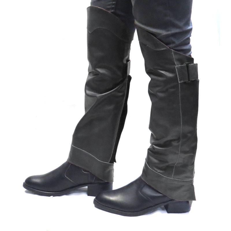 HEAVY MOTOBLUEZ レザー レッグチャップス 2カラー｜ブラック・ワイン