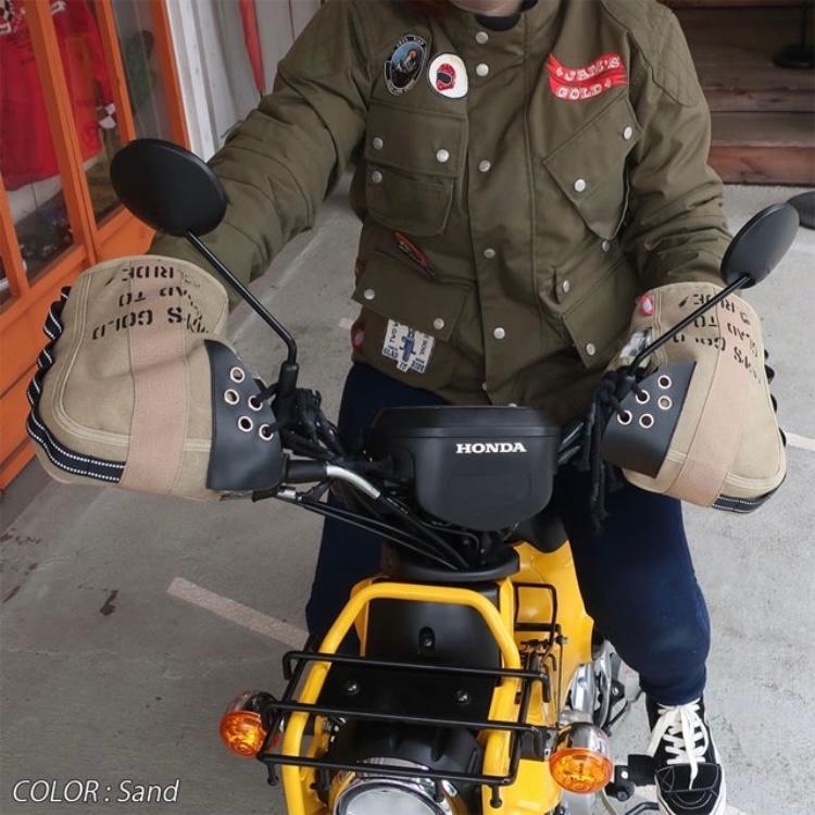 JAM'S GOLD ジャムズゴールド HARMY ハンドルカバー バイク用防寒