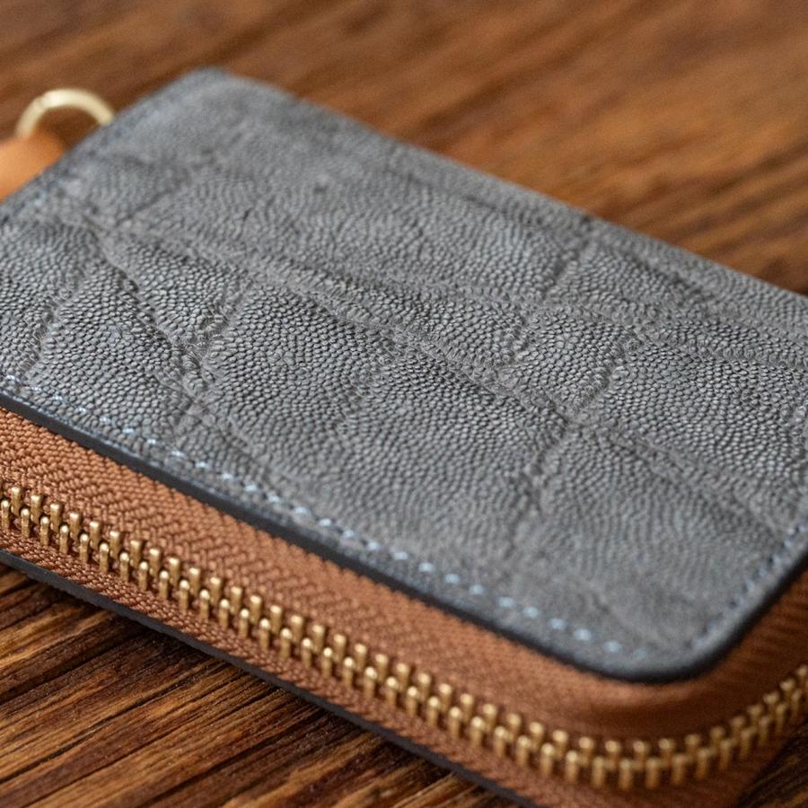 KC’S カードケース ミニウォレット エレファント KC,s KC's ミニウォレット ラウンドジップ NANO エレファント