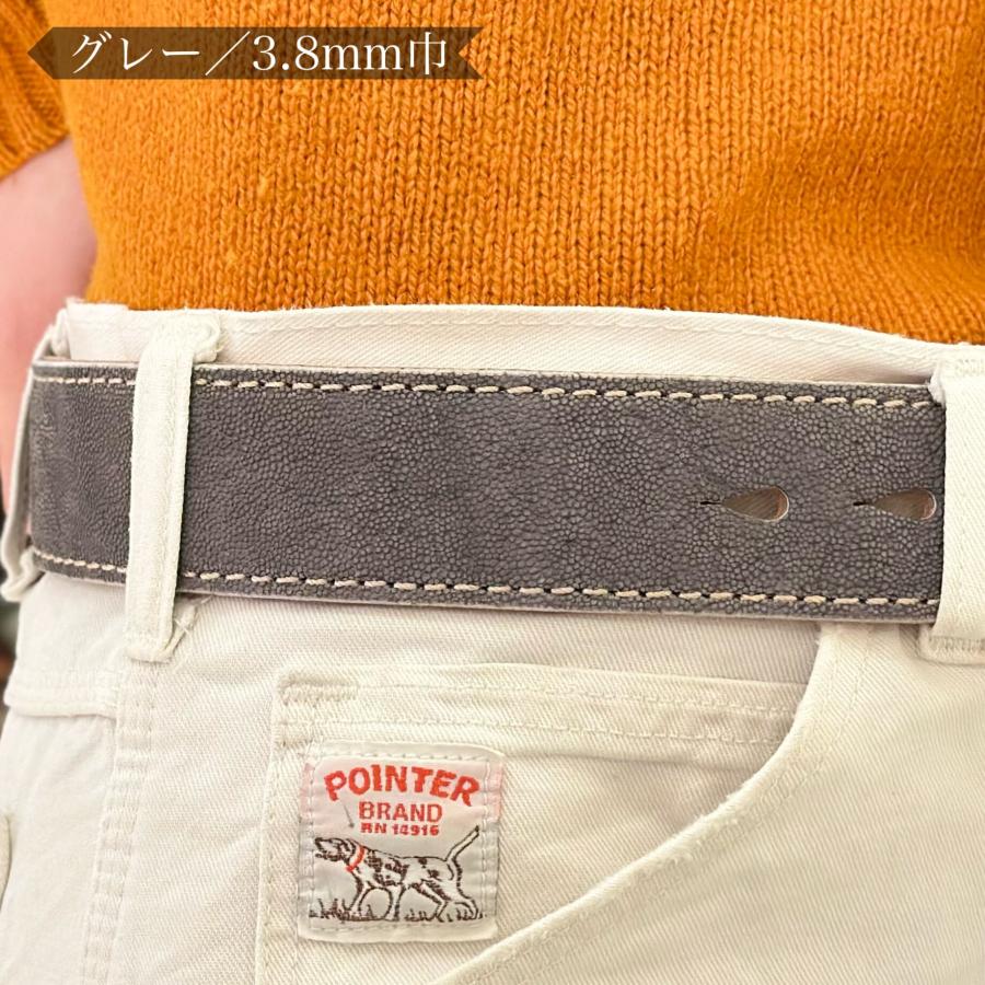 Kc's (ケイシイズ) 象革 エレファント レザー ベルト KC,s（ケイシイズ） KC's ケイシーズ ケーシーズ ベルト 1 1/2 インチ
