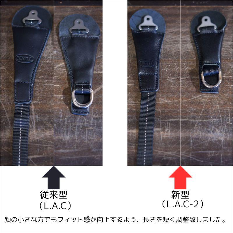 オーシャンビートル 新型ヘルメット　LAC2  L.A.C-2 / アイボリー IVORY　ジェットヘルメット ジェッペル OCEANBEETLE 極小帽体の画像