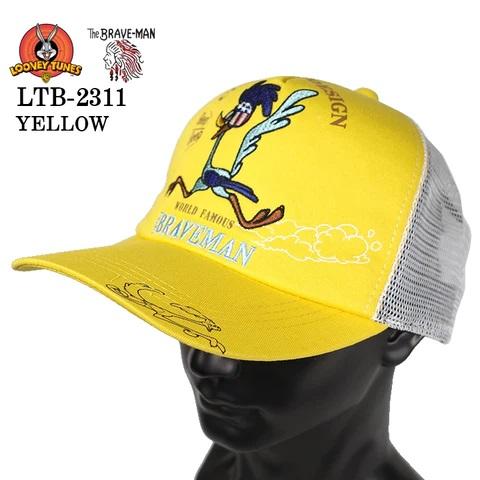 THE BRAVEMAN×LOONEY TUNES ルーニーチューンズ コラボ ツイルメッシュキャップ 帽子 │ イエロー or  グリーン │　LTB-2311｜motobluez-store｜06