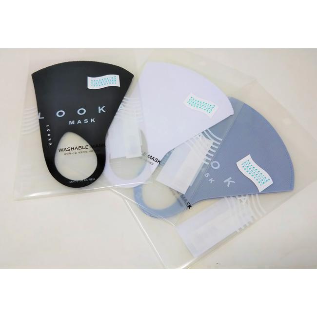 ルカ　マスク　LOOKA Refreshing Mask　ホワイト ブラック グレー　３カラー Mサイズ Lサイズ　2サイズ 99％UVカット　 紫外線遮断 吸汗速乾 抗菌　防臭 :M-RA06:モトブルーズストア - 通販 - Yahoo!ショッピング