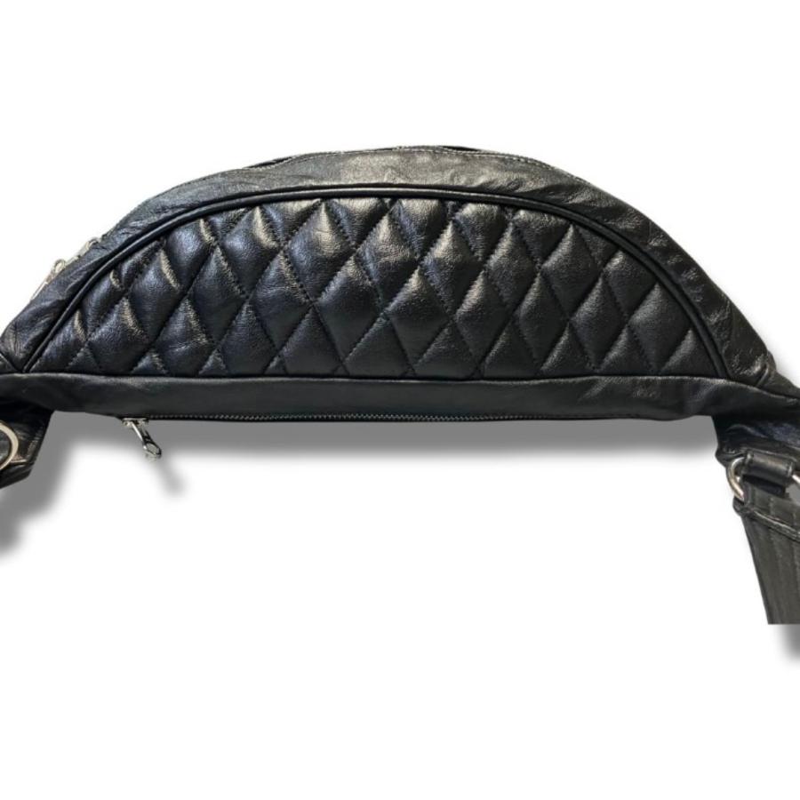 MOTOBLUEZ モトブルーズオリジナル シープスキンレザーファニーパック