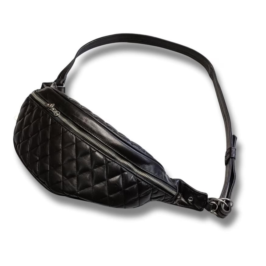 モトブルーズオリジナル バッファロー グレーズレザーファニーパック