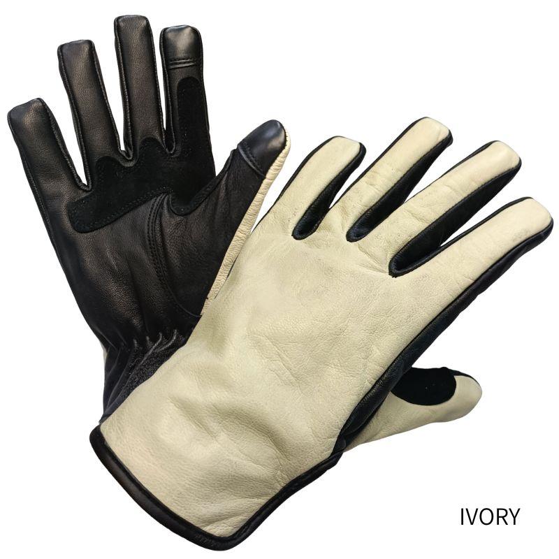 HEAVY ゆうパケ送料無料 MOTOBLUEZ 山羊革プレーングローブ MB-GAP1｜4