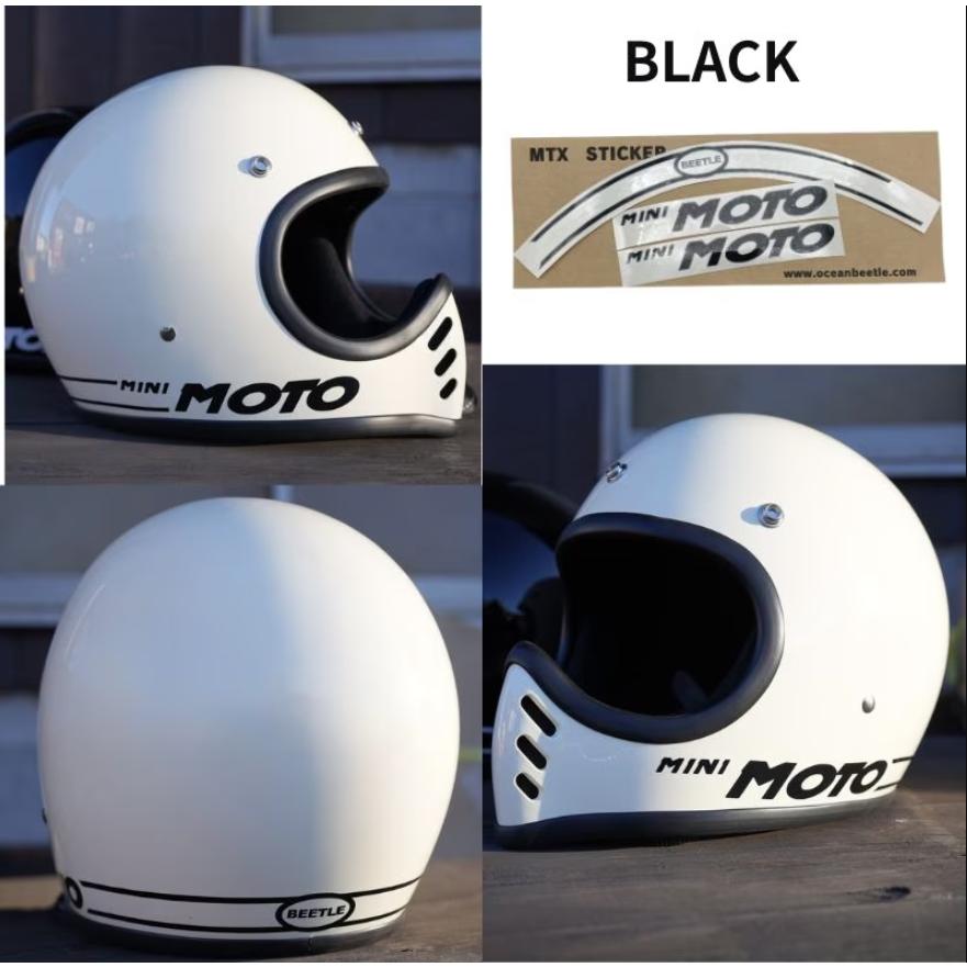 OCEAN BEETLE オーシャンビートル BEETLE mini MOTO フルステッカー