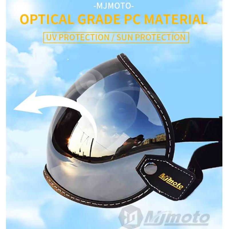 MJmoto】 RETRO BUBBLE GOGGLES レトロバブルゴーグル シールド MJmoto】 RETRO BUBBLE GOGGLES レトロバブルゴーグル シールド