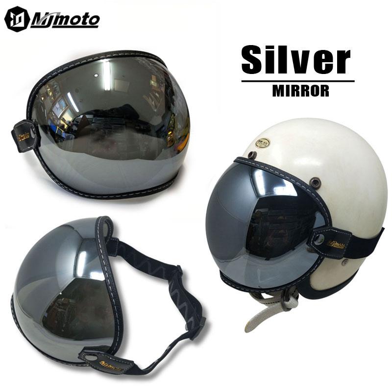 MJmoto】 RETRO BUBBLE GOGGLES レトロバブルゴーグル シールド