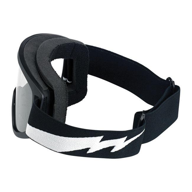 BILTWELL 】 MOTO 2.0 BOLTS GOGGLES BLACK ビルトウェル モトゴーグル