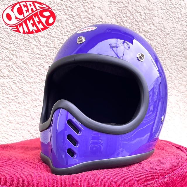 オーシャンビートル　鑑賞用ヘルメット オーシャンビートル ヘルメット BEETLE MTX MOTO STYLE HELMET