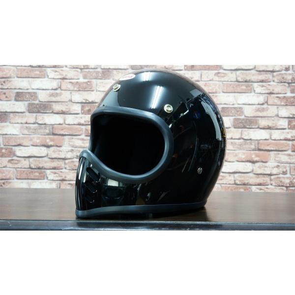 オーシャンビートル　BEETLE MTX MOTO STYLE HELMET　ブラック OCEANBEETLE フルフェイスヘルメット｜motobluez-store｜02