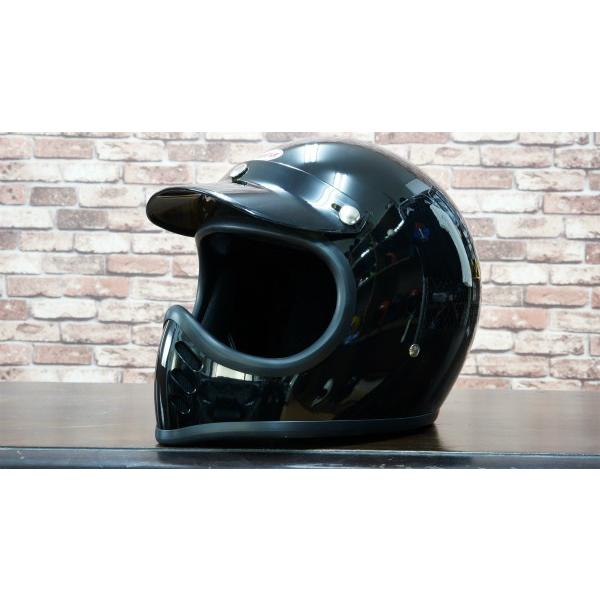 オーシャンビートル　BEETLE MTX MOTO STYLE HELMET　ブラック OCEANBEETLE フルフェイスヘルメット｜motobluez-store｜04