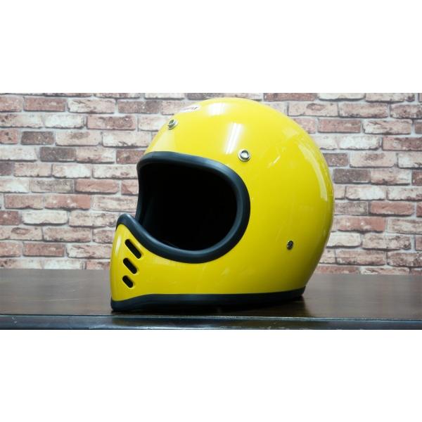 オーシャンビートル BEETLE MTX MOTO STYLE HELMET イエロー OCEANBEETLE ヘルメット|motobluez-store|02