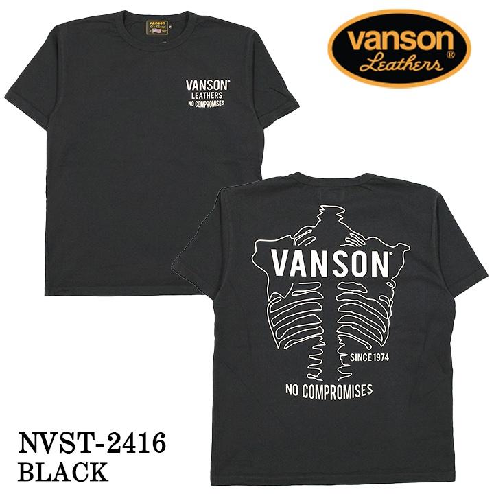 VANSON（バンソン） 【セール！46%オフ！】VANSON 天竺プリントTシャツ