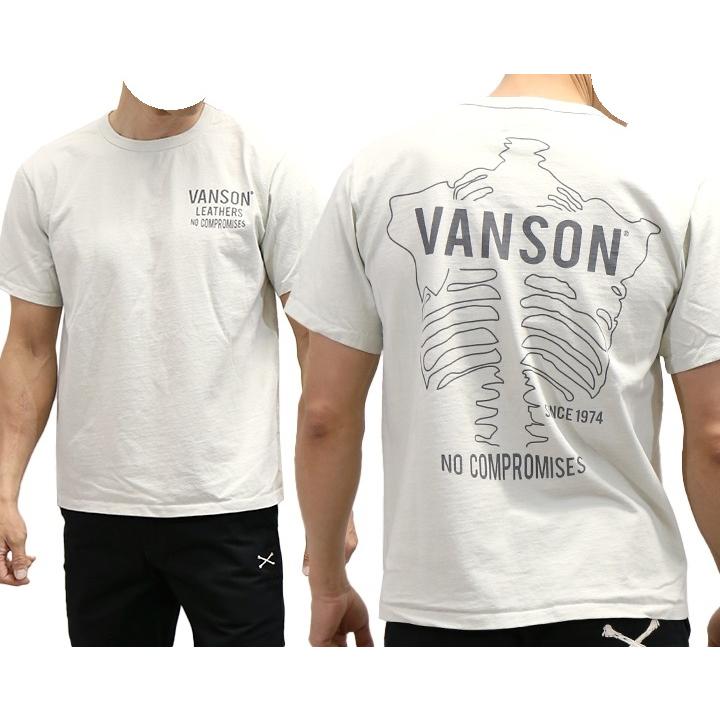 VANSON（バンソン） 【セール！46%オフ！】VANSON 天竺プリントTシャツ