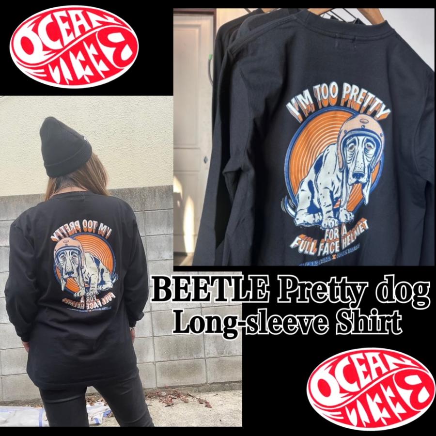 OCEAN BEETLE オーシャンビートル BEETLE Pretty dog Long-sleeve