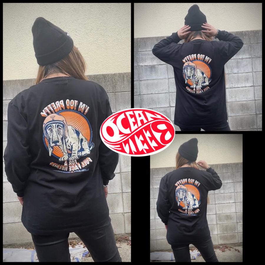 OCEAN BEETLE オーシャンビートル BEETLE Pretty dog Long-sleeve