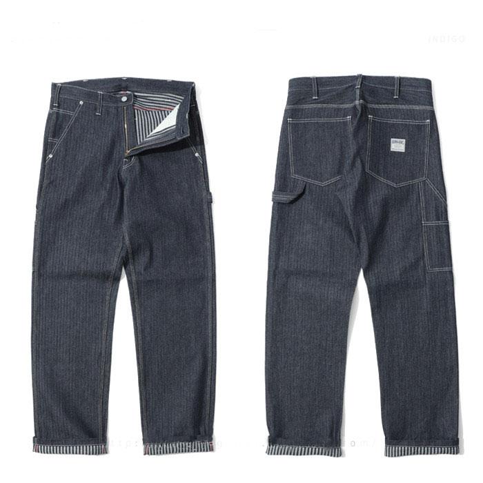 児島ジーンズ ダイスウィーブペインターパンツ KOJIMA GENES (RNB-1200C)　DICEWEAVE PAINTER PANTS｜motobluez-store｜02