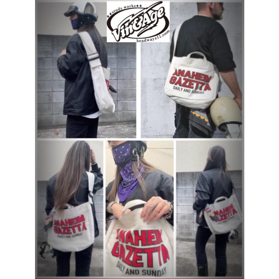 Vin ＆ Age ヴィンアンドエイジ STU-B1 NEWSPAPER BAG ニュース