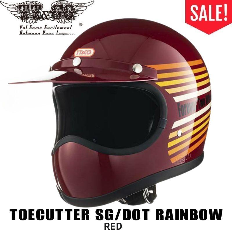 TT&CO. トゥーカッター TOECUTTER フルフェイスヘルメット SG/DOT