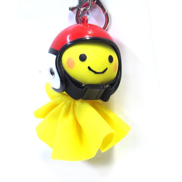 てるてる坊主 てるぼう＆ヘルメットキーホルダーセット『BALL』 雨 梅雨