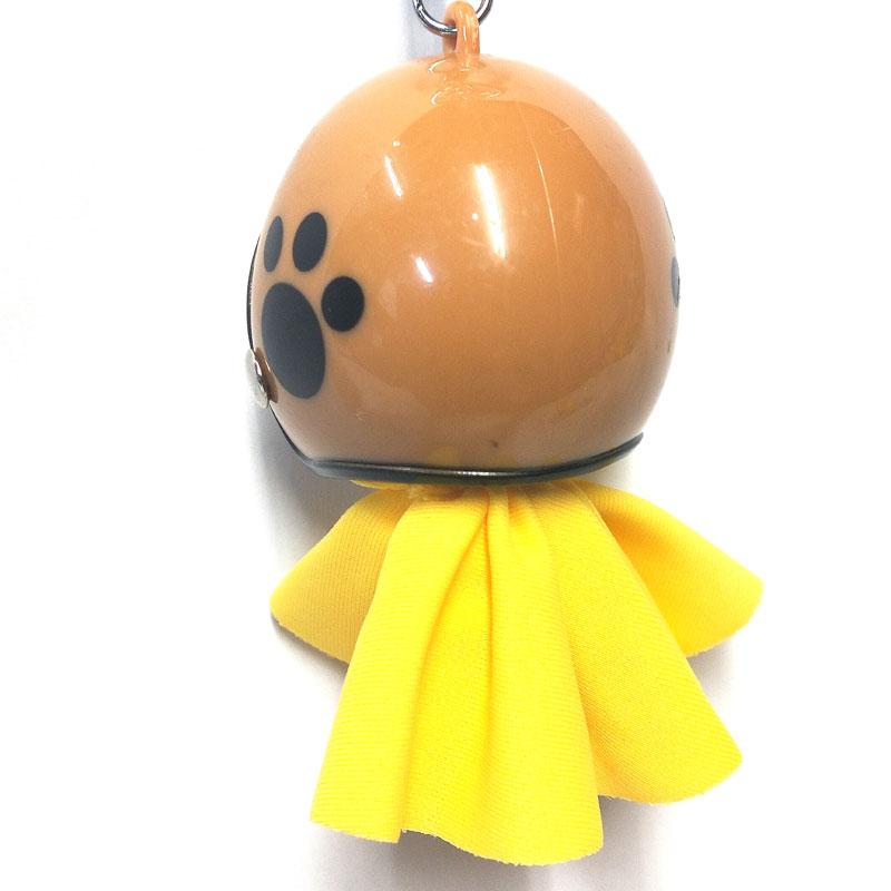 てるぼう＆ヘルメットキーホルダーセット『クマ』 雨 梅雨