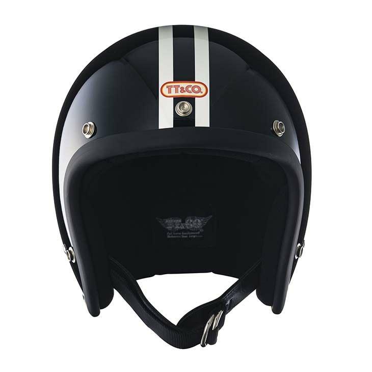 TA&CO スーパーマグナム　マットブラック ジェットヘルメット TT&Co. マットブラック ジェットヘルメット スーパーマグナム SUPER