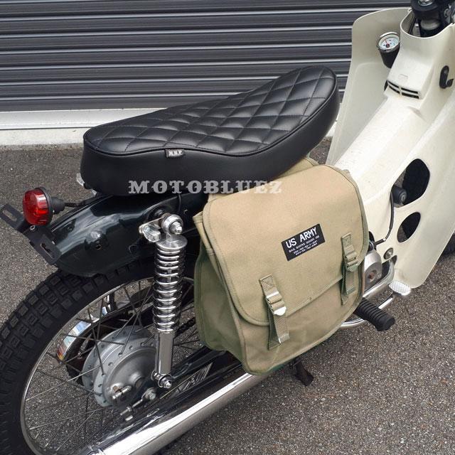 美品✨ベージュ キャンバス サドルバッグ メンズ US ARMY SADDLEBAG サドルバッグ ミリタリーテイスト キャンバス