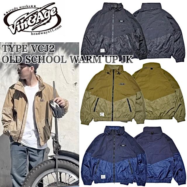 Vin&Age ヴィンアンドエイジ OLD SCHOOL WARM UP JK ( VCJ2 Vin&Age ヴィンアンドエイジ OLD SCHOOL WARM UP JK ( VCJ2