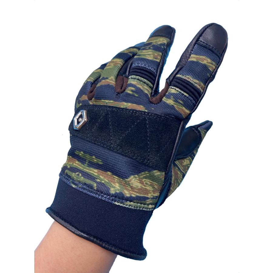 Vin Age V A ポリエステルメッシュ 牛革 3シーズングローブ カモフラ シルバースタッズ Vg21 Camo Silver モトブルーズストア 通販 Yahoo ショッピング