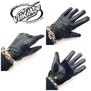 Vin＆Age 送料無料 ヴィンアンドエイジ SHORT PLAIN GLOVES