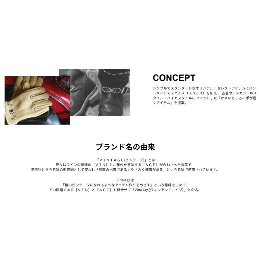 Vin＆Age（ヴィンアンドエイジ） Vin ＆ Age GRIZZLY GLOVES