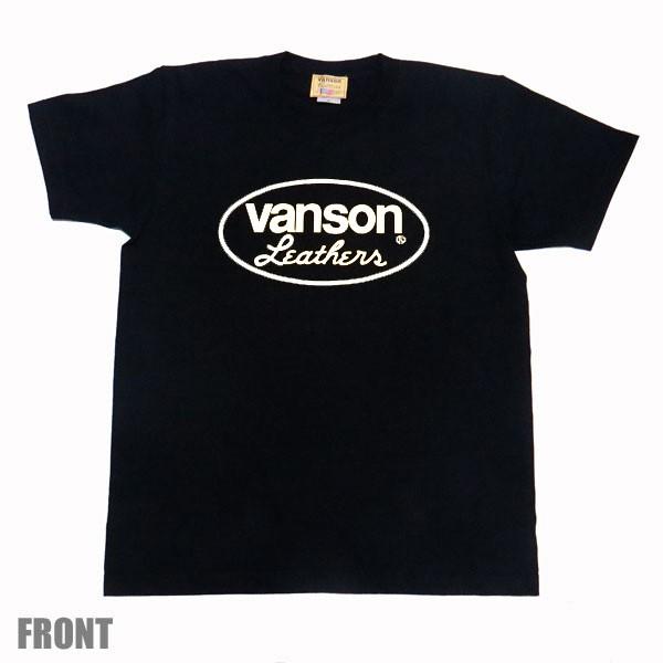 VANSON（バンソン） 半袖Tシャツ「RED STAR」 レッドスター