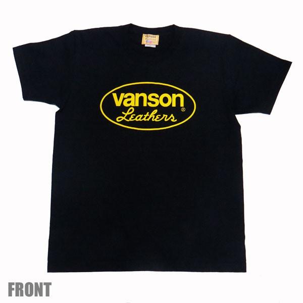 VANSON（バンソン） 半袖Tシャツ「YELLOW STAR」 イエロースター ワン