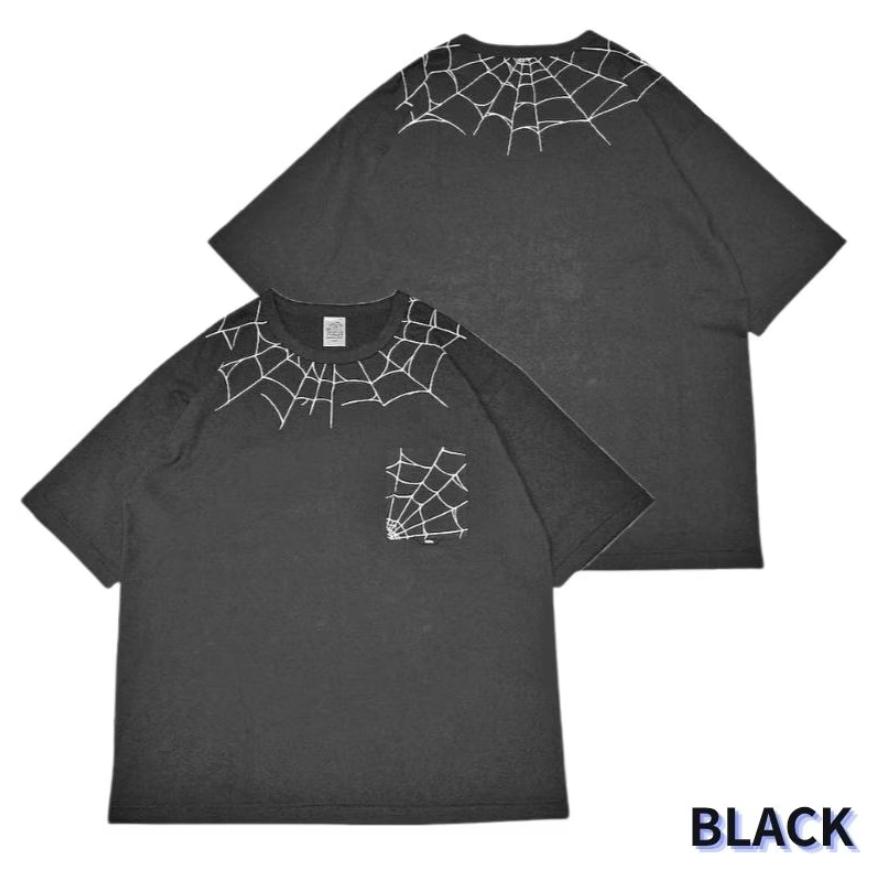 Vin＆Age ヴィンアンドエイジ TYPE VT15 SPIDER-WEB SHORT SLEEVE-T