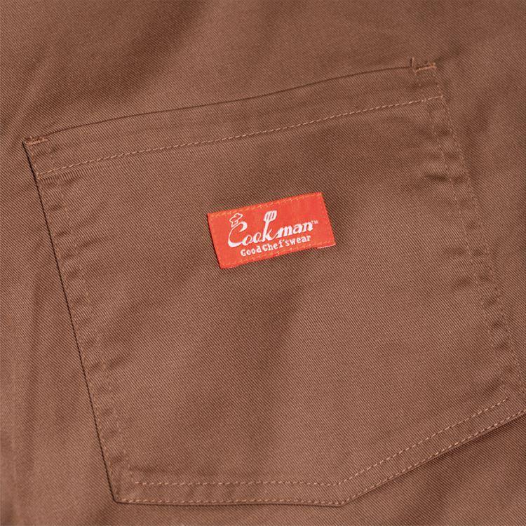 ★新品タグ付★ COOKMAN フィッシャーマンズ ビブオーバーオール 茶色 M COOKMAN COOKMAN/クックマン Fisherman's Bib Overall Chocolate