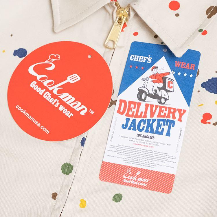 COOKMAN（クックマン） Delivery Jacket Sauce Splash デリバリー 