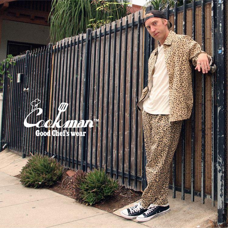 COOKMAN（クックマン） デリバリージャケット Delivery Jacket Leopard