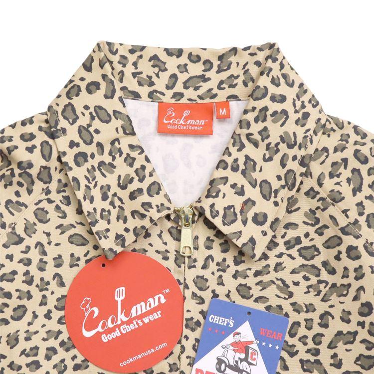 COOKMAN（クックマン） デリバリージャケット Delivery Jacket Leopard