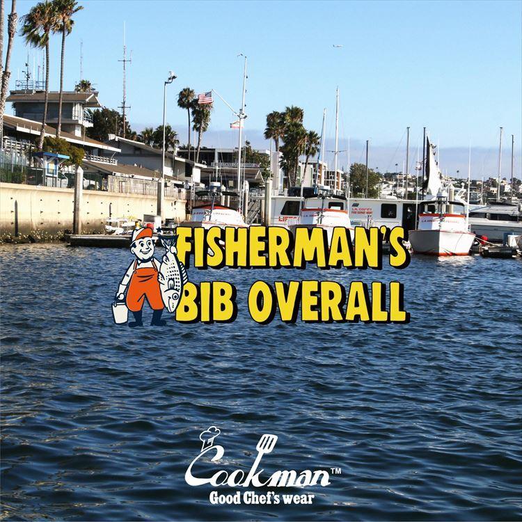 COOKMAN/クックマン　Fisherman's Bib Overall  Denim Navy  （ユニセックス）フィッシャーマン　ビブ　オーバーオール　デニム　ネイビー｜motobluezkobe｜13