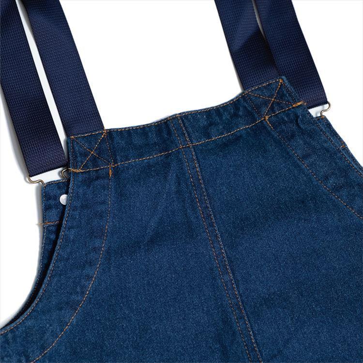 COOKMAN（クックマン） Fisherman's Bib Overall Denim Navy （ユニ
