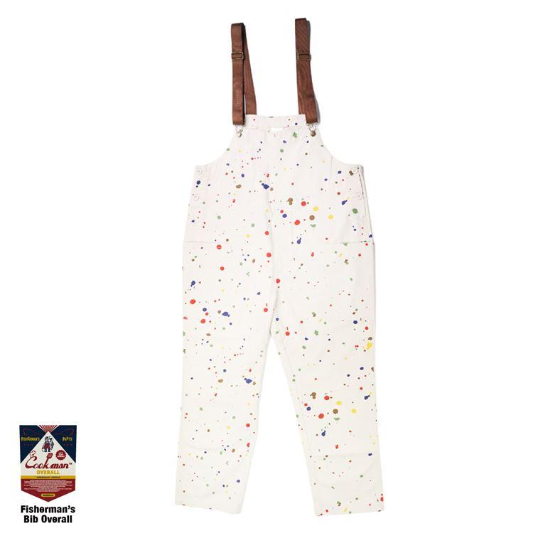 COOKMAN（クックマン） Fisherman's Bib Overall Sauce Splash（ユニ