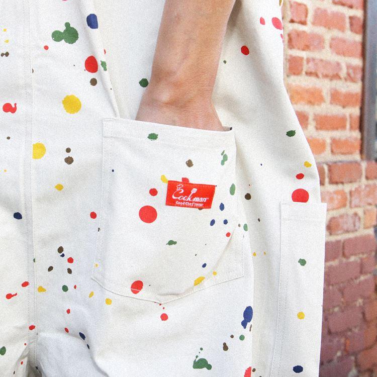 COOKMAN（クックマン） Fisherman's Bib Overall Sauce Splash（ユニ