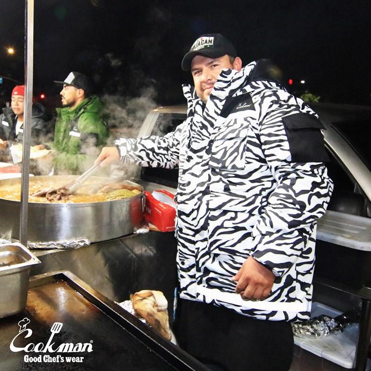 COOKMAN クックマン Freezer Jacket Zebra フリーザージャケット