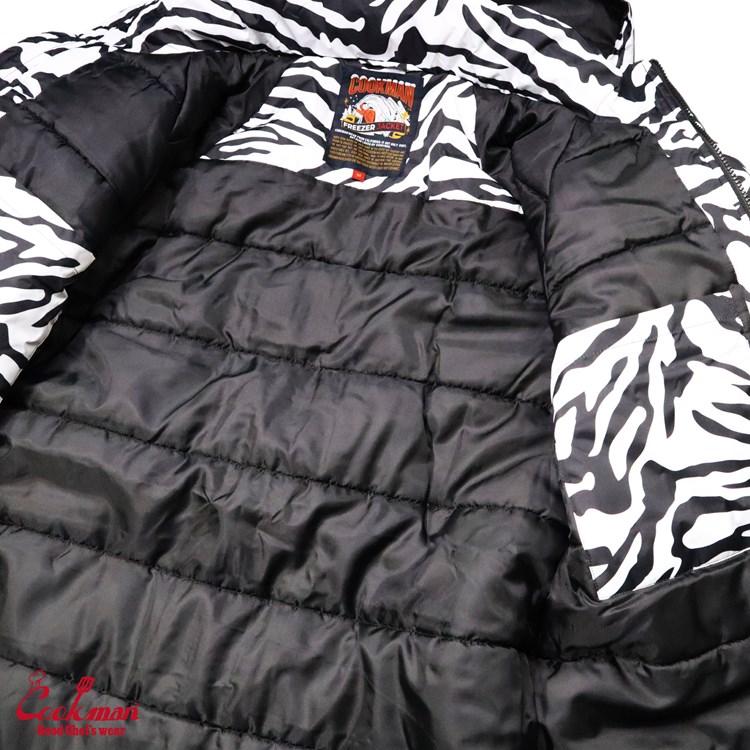 COOKMAN クックマン Freezer Jacket Zebra フリーザージャケット