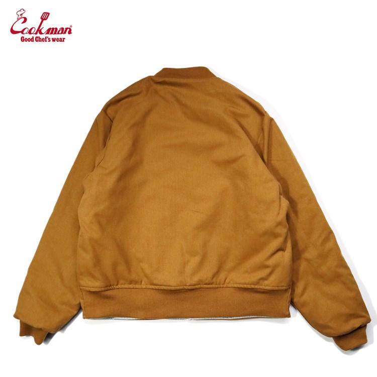 COOKMAN クックマン Hot Pad Jacket Brown  ホットパッドジャケット ブラウン 231-23452　｜リバーシブル｜バイカー｜motobluezkobe｜04