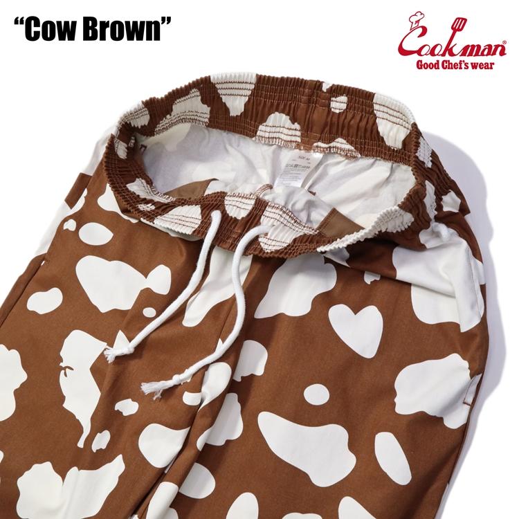 COOKMAN/クックマン Long Chef Pants シェフパンツ「Cow Brown」（ユニ